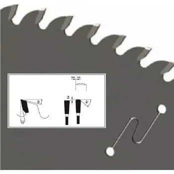 Pilový kotouč Pilový kotouč AKE s břitovými destičkami SK pr. 500 x 4,4/3,8 x 30 - 120 TFZ (AK10132016)