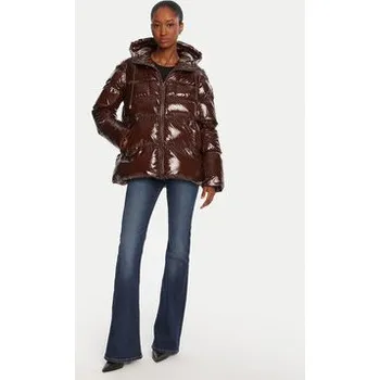 PINKO Zimní bunda Eleodoro 101597 A2P7 Hnědá Regular Fit 40