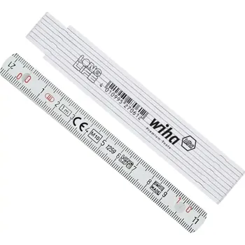 metr WIHA 1 m Maßstab,10 Glieder,gelb Skladaci 1m se s (WIHA27061)