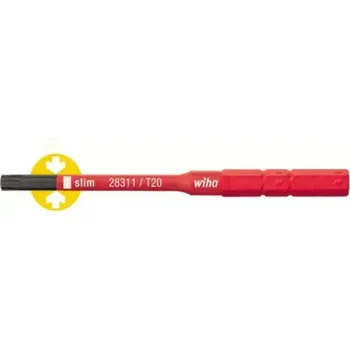 Šroubovák Wiha 35509 Nástavec SoftFinish VDE TORX T20x75, electric slimBit, Typ 2831-15 (WIHA35509)