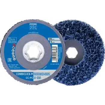 Brusný kotouč Čisticí rouno COMBICLICK POLICLEAN PLUS pr. 125 mm pro hrubé úklidové práce (PF4007220587867)