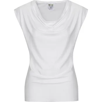 Bambusový Top Voda Bez Rukávu Bílá Dámská Velikost: L
