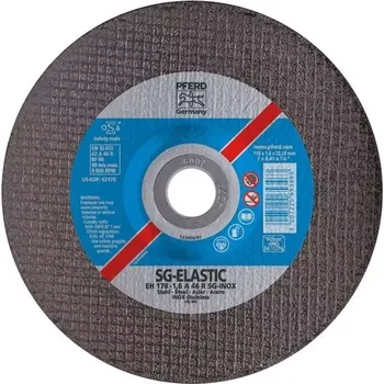 Řezný kotouč Rozbrušovací kotouč EHT 100-1,0 A 60 R SG-INOX/16,0. PFERD – SG-ELASTIC (PF4007220511787)