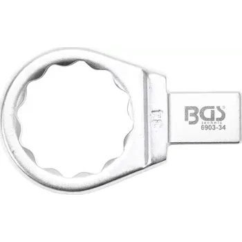 Dílna Nástrčný očkový klíč | 34 mm | upnutí 14 x 18 mm (BGS106903-34)