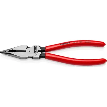 Dílna Kombinované kleště 185 mm Knipex 08 21 185 SB - úzké ploché (K 08 21 185 SB)