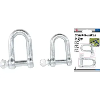 Autodílna Sada závěsných ok typ D 2dílná, BGS 80871 (BGS1080871)