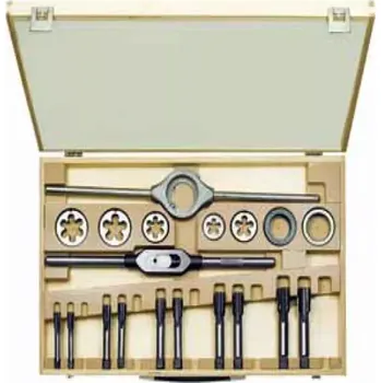 Závitořezný nástroj Souprava závitořezných nástrojů Bučovice Tools UNF 2, HSS (UNC 1/2-20 - 1-12) (BU346 200)