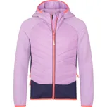 TROLLKIDS DĚTSKÁ HYBRIDNÍ MIKINA TROLLKIDS, SIRDAL, LIGHT VIOLET / DEEP BLUE / CORAL PINK Velikost: 140