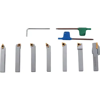 Pracovní nůž Soustružnické nože Bernardo HM 10 mm. Sada M (7 dílů s TK výměnnými destičkami) (BER443076)