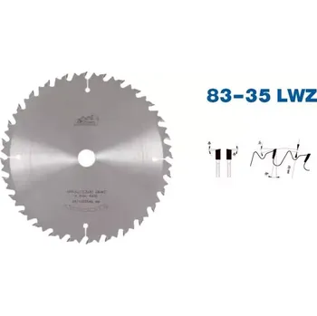 Pilový kotouč Pilový kotouč s SK pr. 500 x 4,0/2,8 x 30 - 44 LWZ, typ 22 5383 (PI225383LWZ50044)