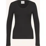 Calvin Klein Dámské Tričko S Dlouhým Rukávem, černá, 40