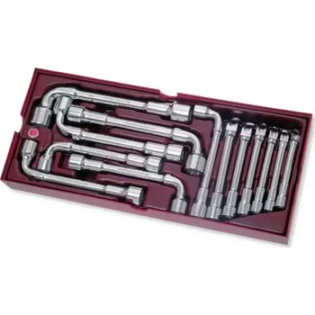 COMPLETO - souprava klíčů vyhnutých 6/6 hran 13ks KRAFTWERK (KRAF-KR-4900-48B)