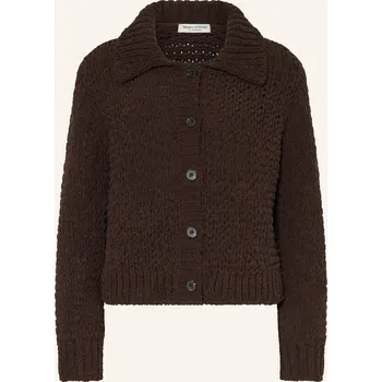 Dámský svetr Marc O'polo Dámský Pletený Kardigan, tmavě hnědá, 38