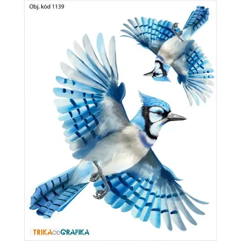 Textilie k potisku Pták – nažehlovačka 14x11cm