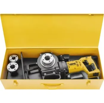 Závitořezný nástroj Aku závitořez Rems Amigo 22V set, bez aku, závitořezné hlavy, 530017 R220 (REM530017)