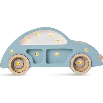 Lampička Lampa Little Lights Beetle Car mini Barevná kombinace: Retroblue