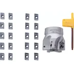 Čelní a rohová fréza Bernardo pr. 40 mm/B16 včetně 20 ks destiček (BER421064)