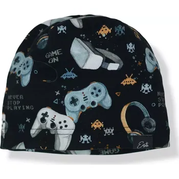 Módní doplněk ESITO | Jarní čepice Game on - černá / 46