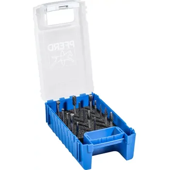 Příslušenství k frézce Stopkové frézy z tvrdokovu Pferd 1503 Z3 PLUS stopka 3 mm - 15 ks (PF4007220157527)