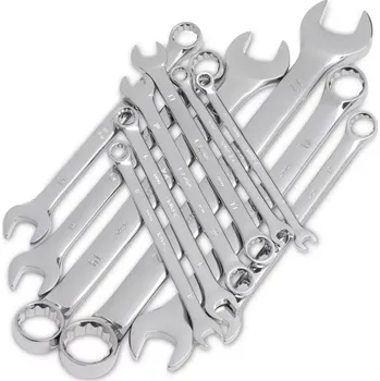 Ruční nářadí 12 ks. Sada metrických kombinovaných klíčů - 6, 7, (SATAST08001SJ)