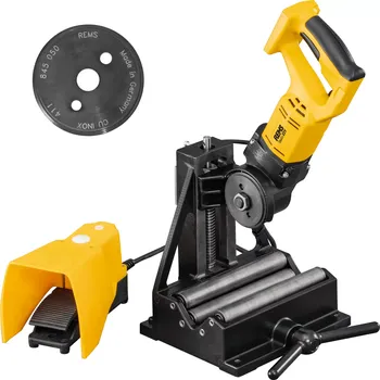 Nůžky na plech Aku stroj na dělení trubek REMS Cento 22V Basic\P (Bez aku) (REM845007)