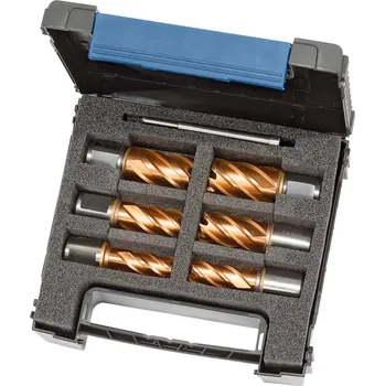 Vrták Jádrové vrtáky Bernardo HSS-Vario PLUS KBK 13-22 mm, 6ks (hl. vrt. 30 mm) (BER411121)