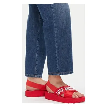Dámské sandále Sandály LOVE MOSCHINO JA16214G0MIX5500 Červená 39