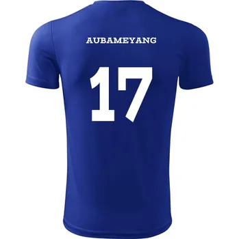 Dětský fotbalový dres Aubameyang - Barva: královská modrá, Velikost 10let