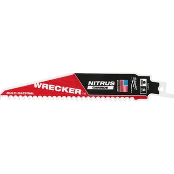 Příslušenství k nářadí Pilové plátky TCT WRECKER NITRUS 150 x 6T Milwaukee (5 ks) (MI48475571)