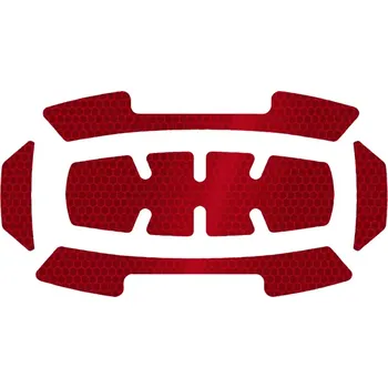 montérky Reflexní samolepky červené Milwaukee pro helmu BOLT (5 ks) 4932499123 (MI4932499123)