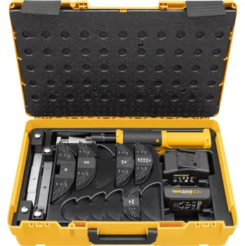 Aku ruční ohýbačka Rems Hydro-Swing 22V Set Allround 22 k přesnému ohýbání trubek do 90° (2,5 Ah) (REM153417)