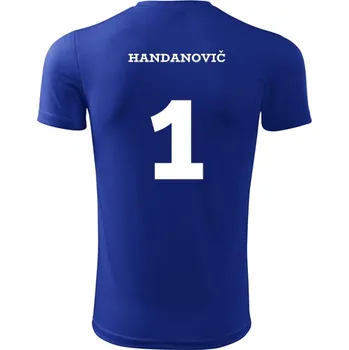 Dětský fotbalový dres Handanovič - Barva: královská modrá, Velikost 10let