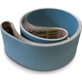 Příslušenství k brusce Brusný pás na kov 100 x 1220 mm VSM ALUMINIUM OXIDE ESM E07 ZK713X, zirkon (P 24) (VSM0100000275924)