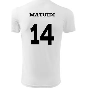 Sport Dětský fotbalový dres Matuidi - Barva: bílá, Velikost 8let