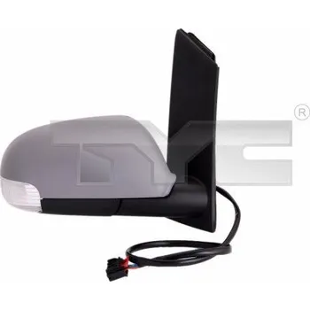 Auto zrcátko Vnější zpětné zrcátko TYC 337-0165