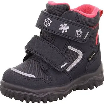 Dívčí zimní obuv SUPERFIT dívčí zimní obuv HUSKY 1-000045-202 šedá/růžová GORETEX 24