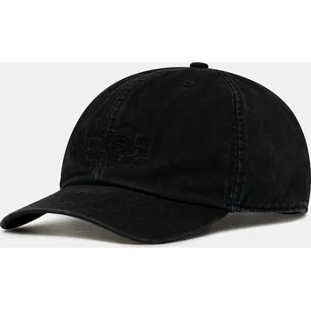 Kšiltovka Bavlněná baseballová čepice MM6 Maison Margiela černá barva, SH2TC0004.M35190.899, M, 99X