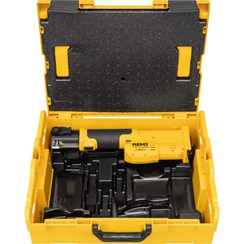 Dílenský lis Aku radiální lis Rem Mini-Press S 22V ACC Basic Pack\P (Bez aku) (REM578007)