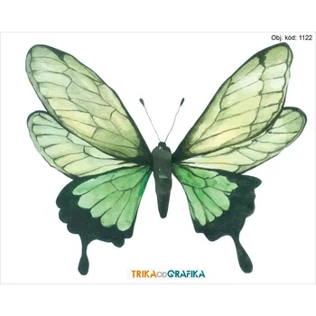 Textilie k potisku Motýl 2 – nažehlovačka 14x11cm