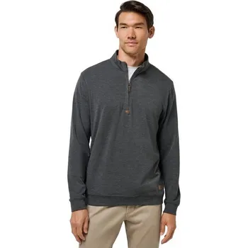 Travis Mathew Cloud 1/4 zip pánský svetr, černý pánské, L