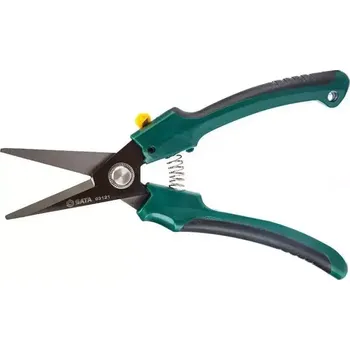 Pracovní nůž Nůžky na tenký plech 200 mm SATA, protiskluzové (SATAST93121)