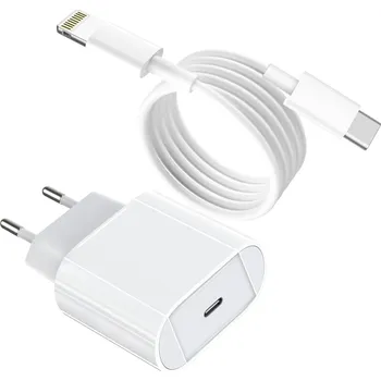 AOOZTO Nabíječka pro iPhone 20W USB-C s kabelem USB-C na Lightning 1,8 m