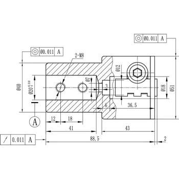 Příslušenstí k soustruhu Sklíčidlo Westcott pr. 18 mm pro Bernardo LBM 150 P (BER101018)