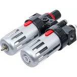 BGS 8603 údržbová jednotka, dvojitá, 0-10 bar 1/4" (BGS108603)