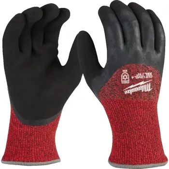 Pracovní rukavice Pracovní rukavice zimní Milwaukee CUT, ochrana proti proříznutí D, velikost 10 (XL), 12 párů 4932480619