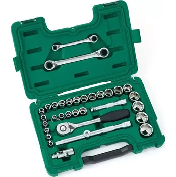 Gola sada 33 ks. Sada nástrčných klíčů 1/2" Drive 6 Point Me (SATAST09099)