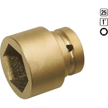 Sada nářadí Nástrčná rázová hlavice 1" 6hran 30 mm Gedore 0353000S Nejiskřivá (ATEX) (GED0353000S)