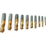 Bernardo 42-1016 Frézy hrubovací HSS TiN, pr. 6 - 25 mm, 10 ks (BER421016)