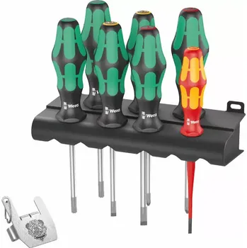 Šroubovák Wera 138711 Šroubováky Kraftform/7 Heavy Metal 1 (Sada 7 dílů + stojánek) (W05138711001)