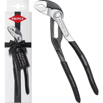 Ruční nářadí Kleště siko na trubky 180 mm KNIPEX 87 99 180 S01 COBRA® 180 Limited Edition "Bicolour white" 87 99 180 S01 (K 87 99 180 S01)